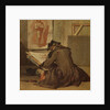 Young Student Drawing by Jean-Baptiste Simeon Chardin