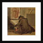 Young Student Drawing by Jean-Baptiste Simeon Chardin