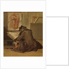 Young Student Drawing by Jean-Baptiste Simeon Chardin