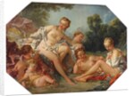 Venus in her Bath surrounded by Nymphs and Cupids, c.1740-50 by Francois Boucher