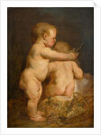 Two Naked children with Grapes, c.1630-40 by Anthony van Dyck