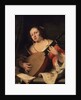 A Lady Playing the Lute, 1654 by Ferdinand Bol