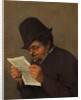 Old Peasant Reading a Paper, c.1647 by Adriaen Jansz. van Ostade