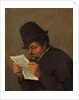Old Peasant Reading a Paper, c.1647 by Adriaen Jansz. van Ostade