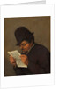 Old Peasant Reading a Paper, c.1647 by Adriaen Jansz. van Ostade