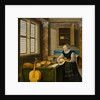 Lady Playing the Lute, c.1610 by Hendrik the Younger Steenwyck