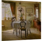 Sunlight in the Dining-room, 1889 by Viggo Johansen