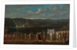 Wedding procession on the Bosphorus, c.1720-37 by Jean Baptiste Vanmour