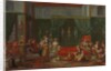 Lying-in Room of a Distinguished Turkish Woman, c.1720-37 by Jean Baptiste Vanmour