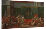 Lying-in Room of a Distinguished Turkish Woman, c.1720-37 by Jean Baptiste Vanmour