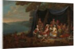Fête champêtre with Turkish Courtiers under a Tent, c.1720-37 by Jean Baptiste Vanmour
