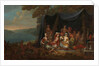 Fête champêtre with Turkish Courtiers under a Tent, c.1720-37 by Jean Baptiste Vanmour