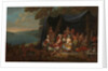 Fête champêtre with Turkish Courtiers under a Tent, c.1720-37 by Jean Baptiste Vanmour