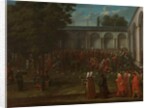 Cornelis Calkoen on his Way to his Audience with Sultan Ahmed III, c.1727-30 by Jean Baptiste Vanmour