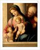 The Holy Family with the Infant Saint John the Baptist, c.1515 by (c.1489-1534) Correggio