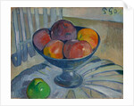 Fruit dish on a Garden Chair, c.1890 by Paul Gauguin