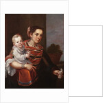 Morisca Woman and Albino Girl, c.1750 by Mexican School