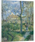 The Path to Les Pouilleux, Pontoise, 1881 by Camille Pissarro
