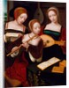 Three Musicians, c.1530 by Master of the Female Half Lengths