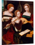Three Musicians, c.1530 by Master of the Female Half Lengths