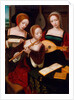 Three Musicians, c.1530 by Master of the Female Half Lengths