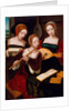 Three Musicians, c.1530 by Master of the Female Half Lengths