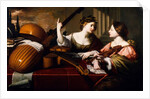 Divine Inspiration of Music, c.1640 by Nicolas Regnier