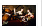 Divine Inspiration of Music, c.1640 by Nicolas Regnier