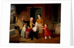 A Visit from Grandfather, c.1850 by James Goodwin Clonney
