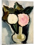 Pink and White Flowers in a Vase, c.1929 by Marsden Hartley