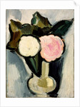 Pink and White Flowers in a Vase, c.1929 by Marsden Hartley