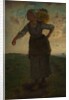 A Norman Milkmaid at Greville, 1871 by Jean-Francois Millet