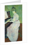Marguerite Gachet at the Piano, 1890 by Vincent van Gogh
