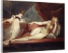 Reclining Nude and Woman at the Piano, 1799-1800 by Henry Fuseli