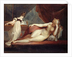 Reclining Nude and Woman at the Piano, 1799-1800 by Henry Fuseli