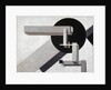 Proun 1 D, 1919 by Eliezer Markowich Lissitzky