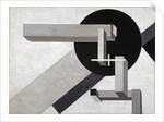 Proun 1 D, 1919 by Eliezer Markowich Lissitzky