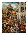 The story of Samson, c.1525-1530 by Jorg I Breu