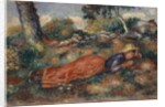 Young Woman Lying in the Grass, 1890-95 by Pierre Auguste Renoir
