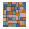 Composition in Dissonances, 1919 by Theo van Doesburg