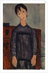 Girl Standing in a Black Pinafore, 1918 by Amedeo Modigliani