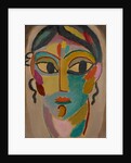 Mystical Head: Head of a Girl, 1918 by Alexej von Jawlensky