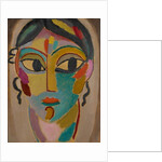 Mystical Head: Head of a Girl, 1918 by Alexej von Jawlensky
