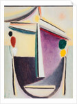 Abstract Head: Black-Yellow-Purple, c.1922 by Alexej von Jawlensky
