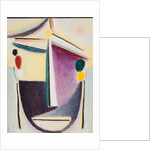 Abstract Head: Black-Yellow-Purple, c.1922 by Alexej von Jawlensky