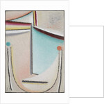 Abstract Head: Pink-Light Blue, 1929 by Alexej von Jawlensky