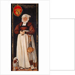 Portrait of Eslbeth Lochmann, wife of Jacob Schwytzer, 1564 by Tobias Stimmer