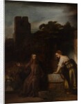 Christ and the Woman of Samaria, c.1655 by Rembrandt Harmensz. van Rijn