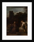 Christ and the Woman of Samaria, c.1655 by Rembrandt Harmensz. van Rijn