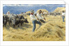 Threshing in the Abruzzi, 1890 by Peder Severin Kroyer